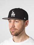 Бейсболка 47 BRAND арт. B-NSHOT12WBP-BKWH Los Angeles Dodgers MLB (черный)